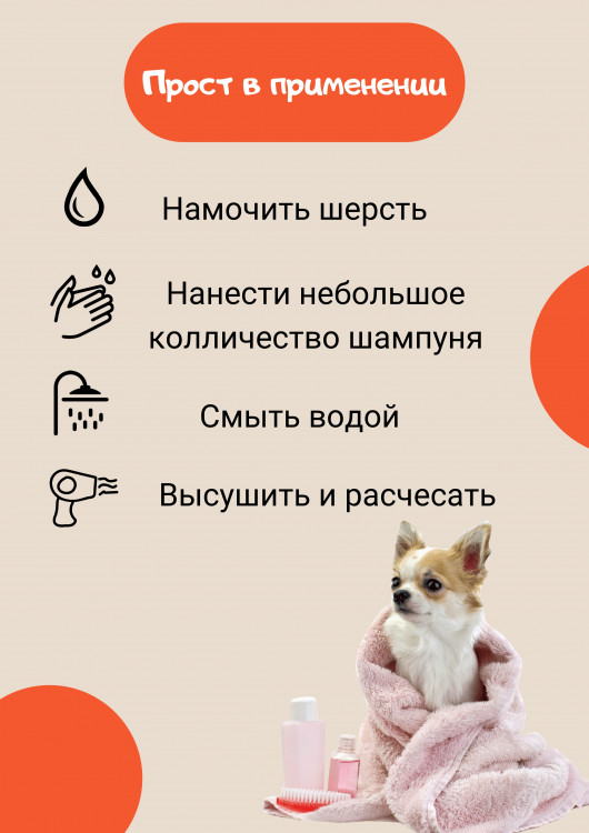 Dctr.Go Шампунь-бальзам для животных  Sнampoo Therapy "Мультиуход" 250 ml в Петрозаводске